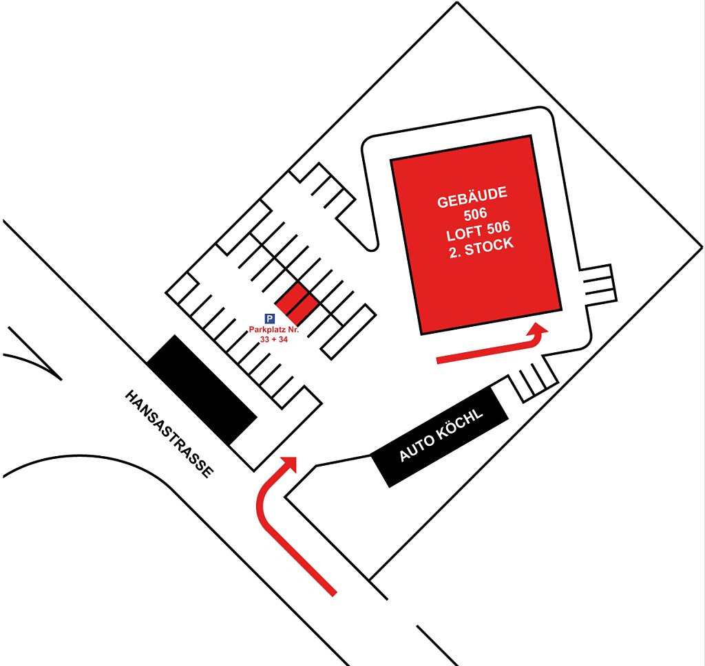 Lageplan Loft 506